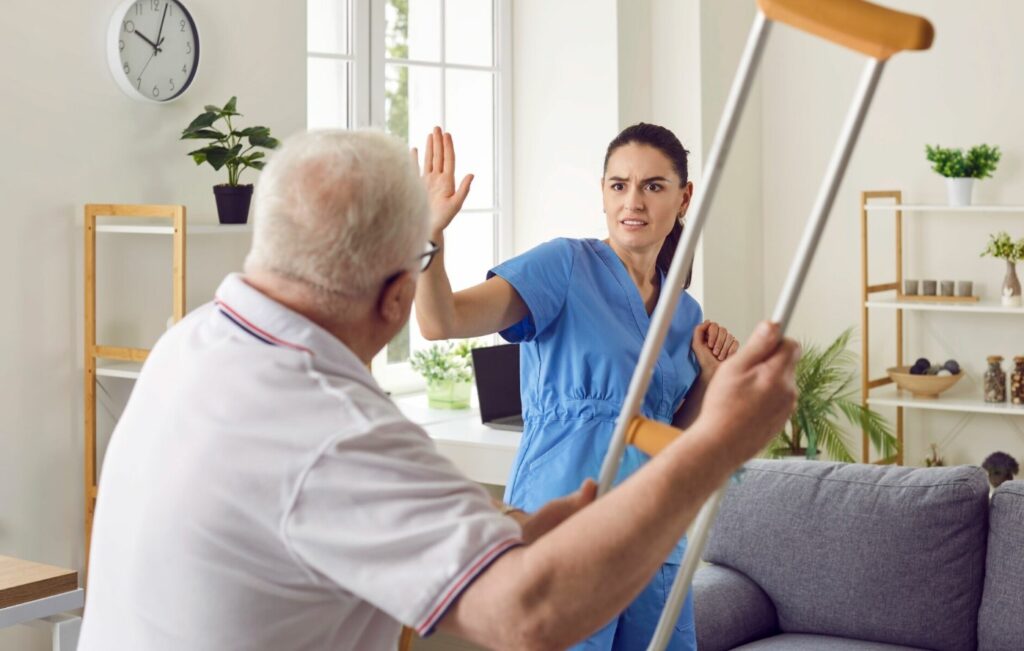 агрессивное поведение при деменции