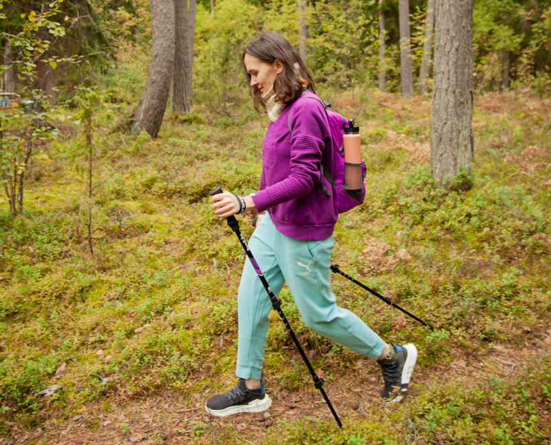 скандинавская ходьба